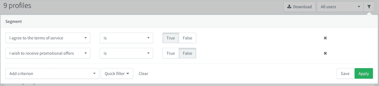 consents search console
