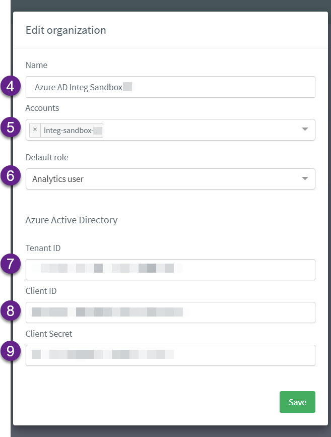azure add tenant info