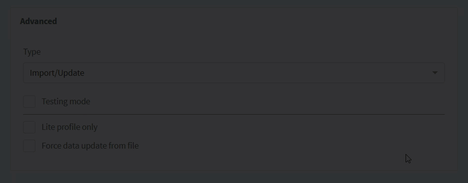 delete bulk profiles