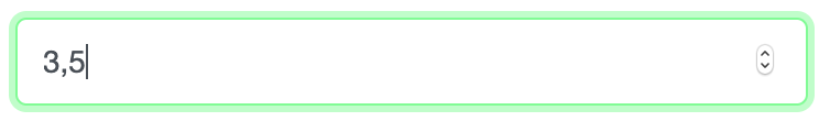 custom field decimal