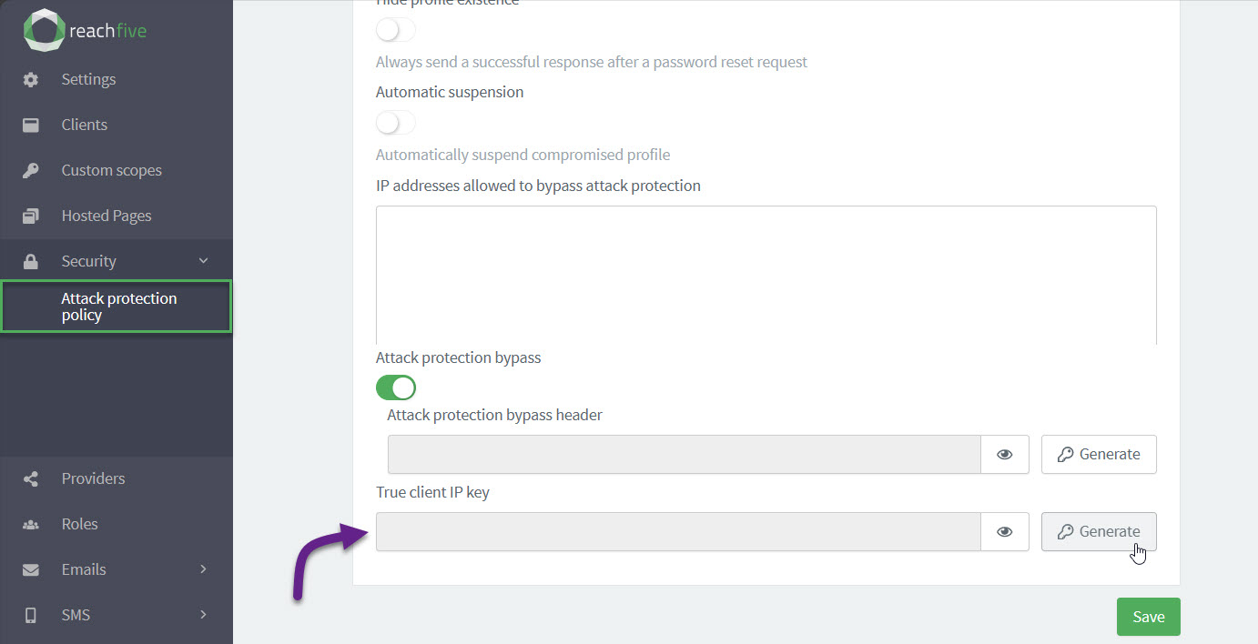 enable true client ip key