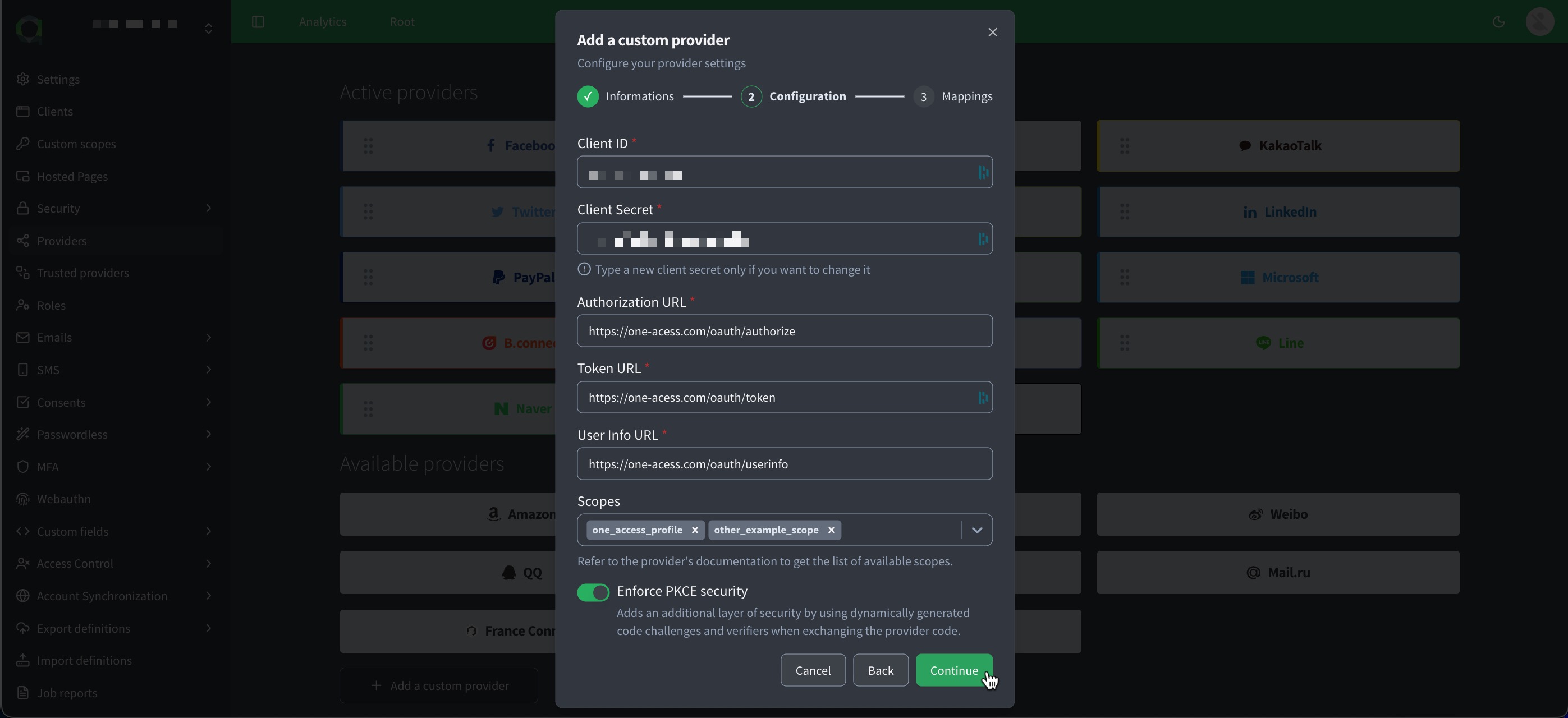 add custom provider step2