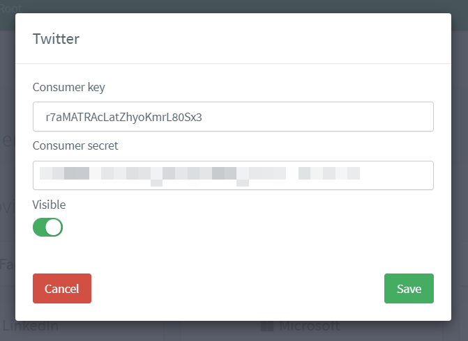 twitter paste r5 console