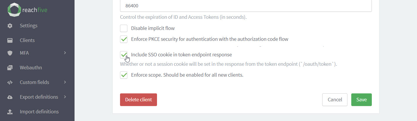 2107 sessionCookieOauthTokenEndpoint