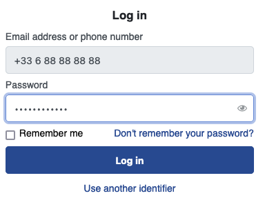 showAuth login